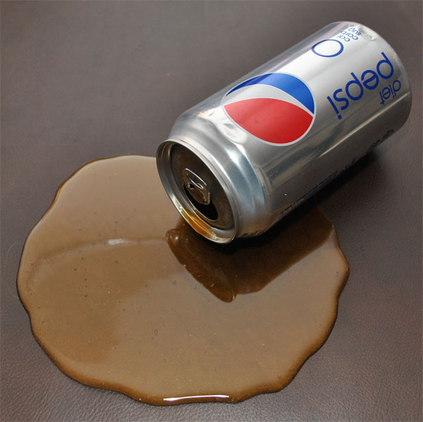 Diet Coke Spill