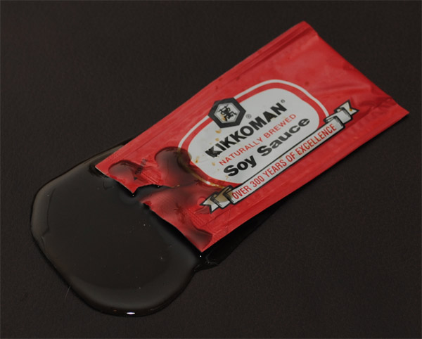 Soy Sauce Packet Spill